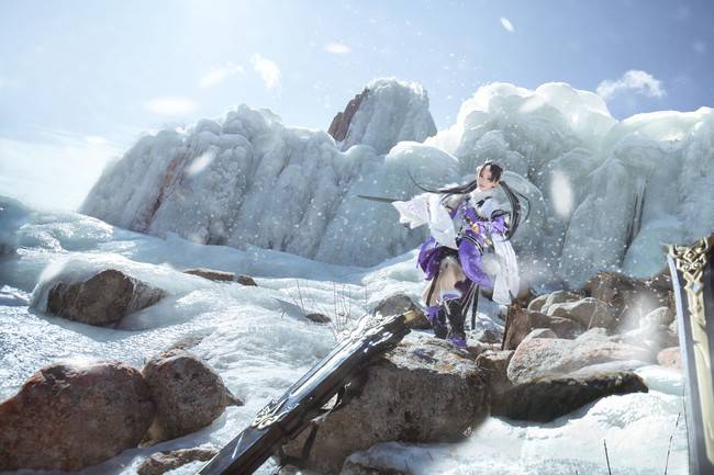 剑网3 霸刀成女 霸刀萝莉cosplay(图16)