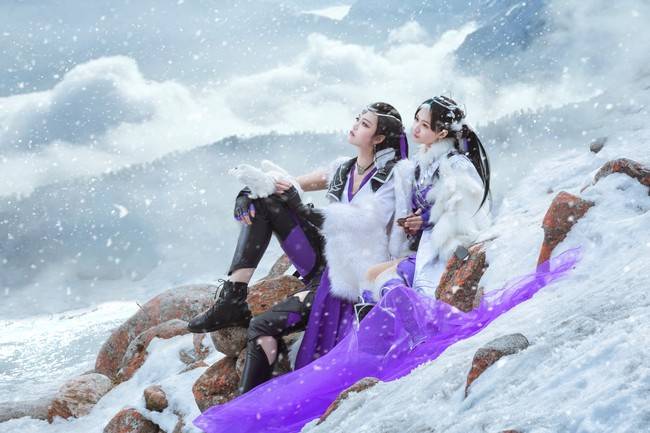 剑网3 霸刀成女 霸刀萝莉cosplay(图6)