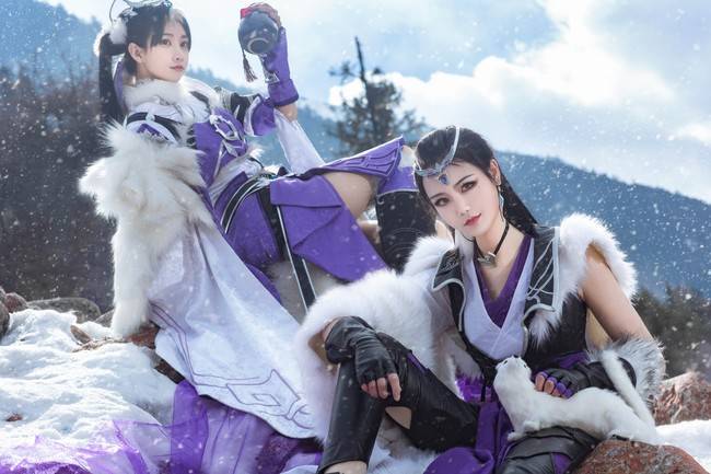 剑网3 霸刀成女 霸刀萝莉cosplay(图1)
