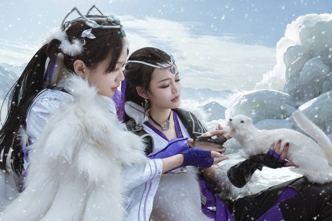剑网3 霸刀成女 霸刀萝莉cosplay(图5)