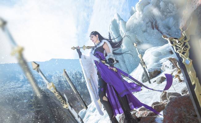 剑网3 霸刀成女 霸刀萝莉cosplay(图10)