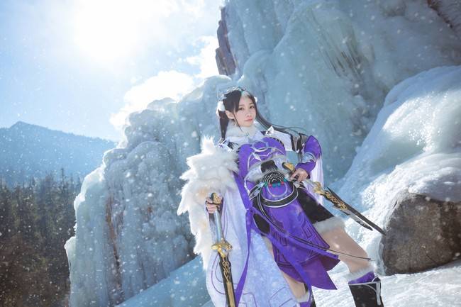 剑网3 霸刀成女 霸刀萝莉cosplay(图7)