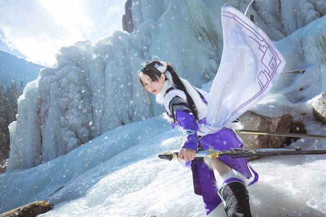 剑网3 霸刀成女 霸刀萝莉cosplay(图8)