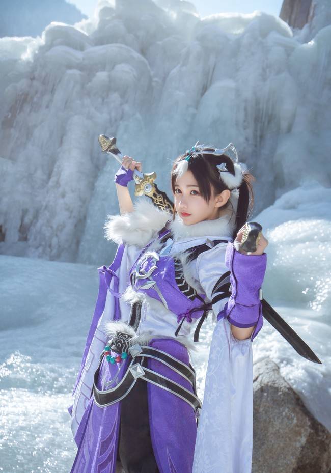 剑网3 霸刀成女 霸刀萝莉cosplay(图14)