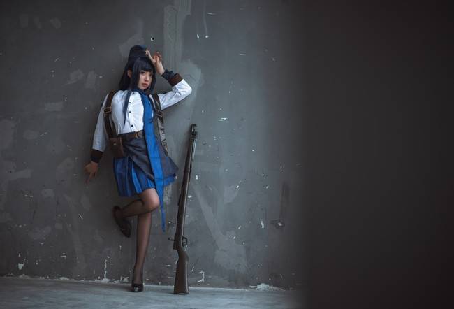 少女前线 八一式cosplay Cn：阿澄x(图8)