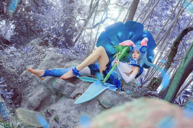 公孙离cosplay Cn：EZ是魔法少女(图5)