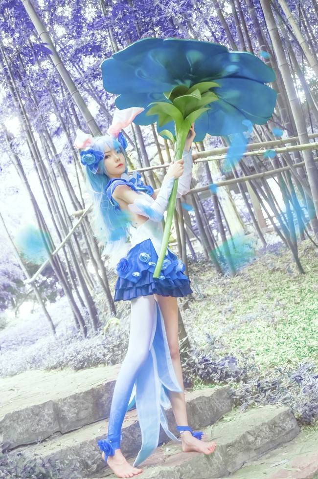 公孙离cosplay Cn：EZ是魔法少女(图1)