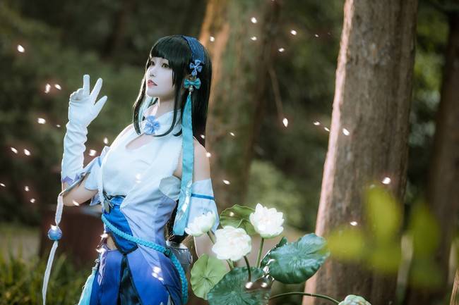 西施cosplay Cn：戚顾儿 摄影：菠蘿Boge(图2)