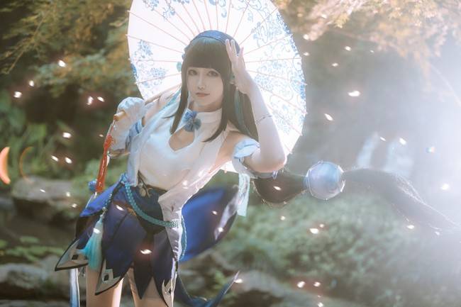 西施cosplay Cn：戚顾儿 摄影：菠蘿Boge(图5)