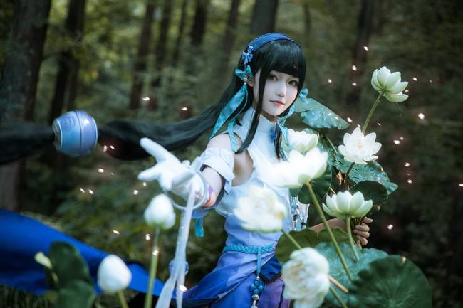 西施cosplay Cn：戚顾儿 摄影：菠蘿Boge(图8)