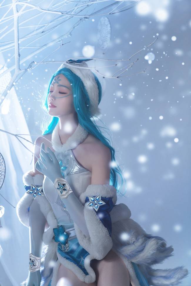 王昭君cosplay 这个腿我服了 Cn：戚顾儿(图2)