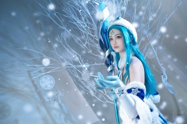 王昭君cosplay 这个腿我服了 Cn：戚顾儿(图3)