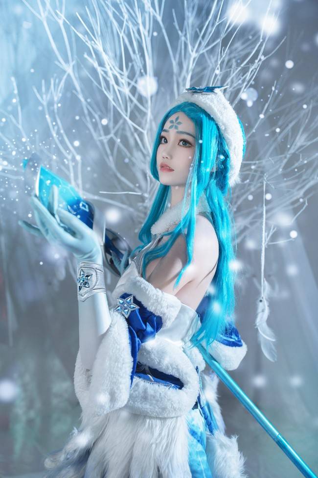 王昭君cosplay 这个腿我服了 Cn：戚顾儿(图5)