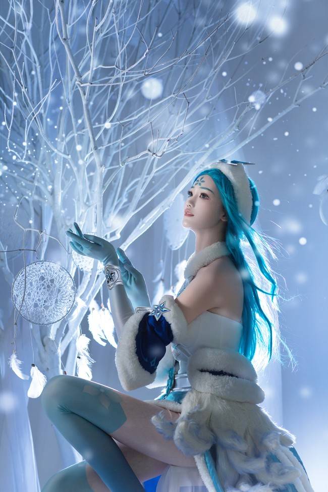 王昭君cosplay 这个腿我服了 Cn：戚顾儿(图6)
