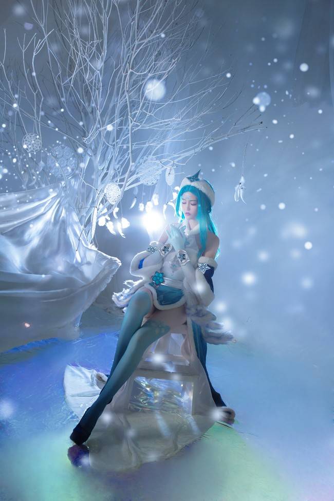 王昭君cosplay 这个腿我服了 Cn：戚顾儿(图4)