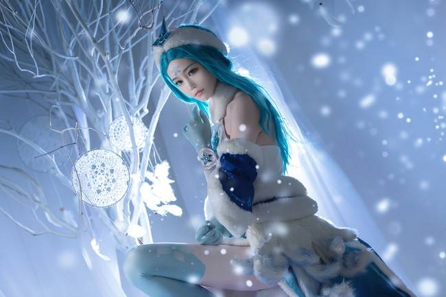 王昭君cosplay 这个腿我服了 Cn：戚顾儿(图13)