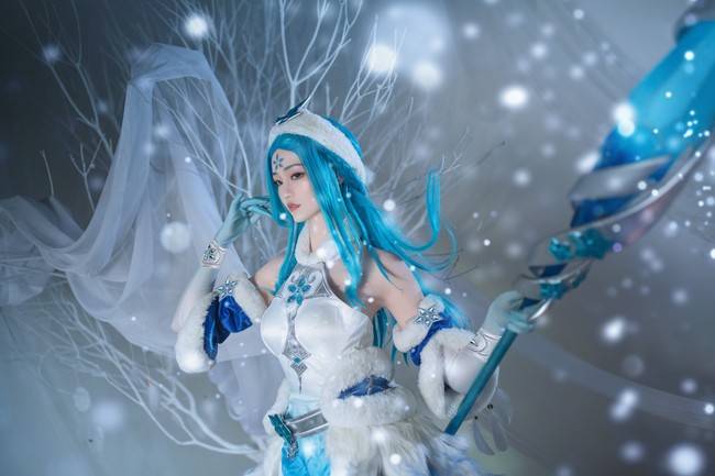 王昭君cosplay 这个腿我服了 Cn：戚顾儿(图12)