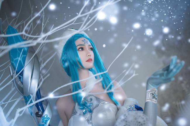 王昭君cosplay 这个腿我服了 Cn：戚顾儿(图11)