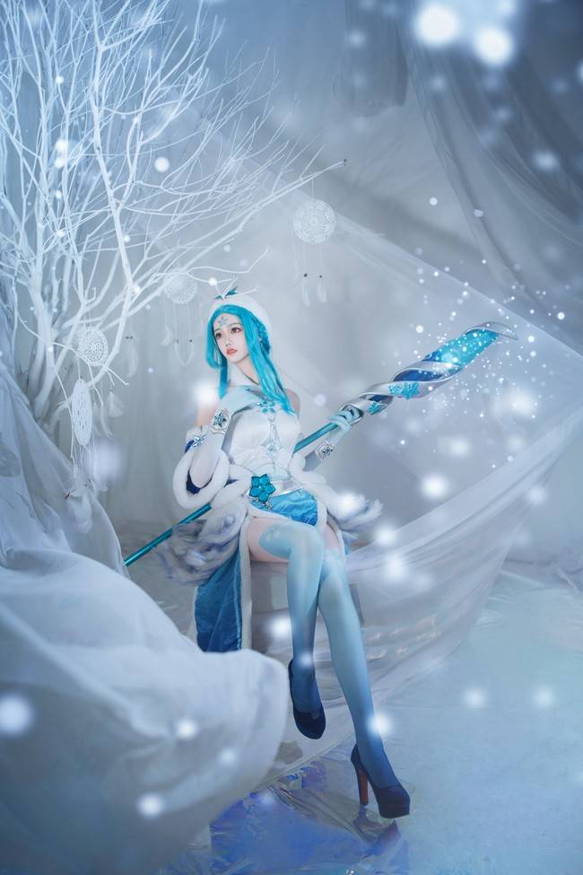 王昭君cosplay 这个腿我服了 Cn：戚顾儿(图10)