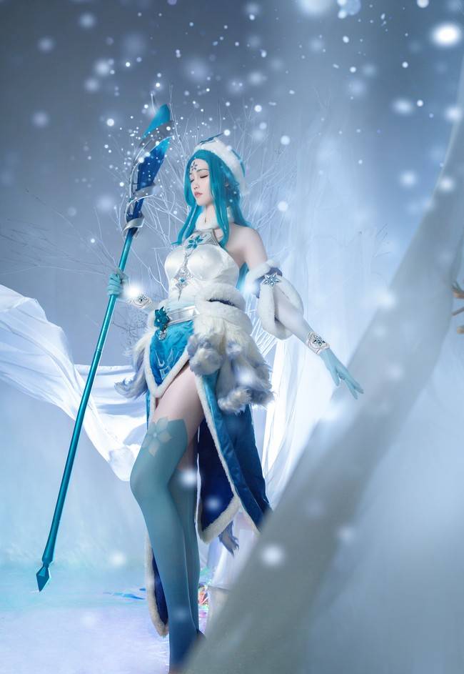 王昭君cosplay 这个腿我服了 Cn：戚顾儿(图15)