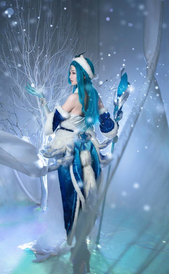 王昭君cosplay 这个腿我服了 Cn：戚顾儿(图14)