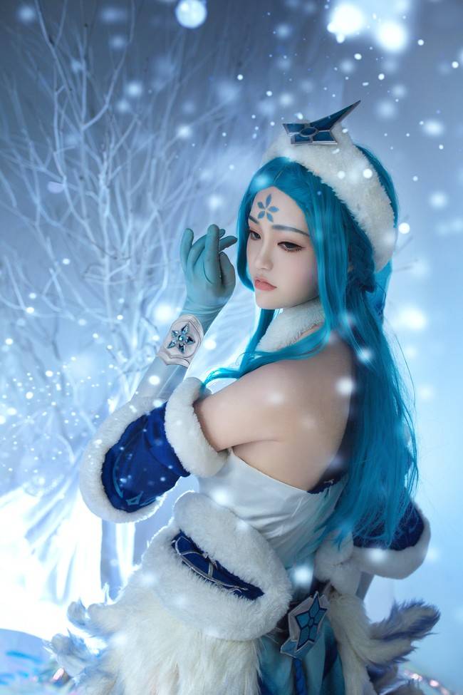 王昭君cosplay 这个腿我服了 Cn：戚顾儿(图16)