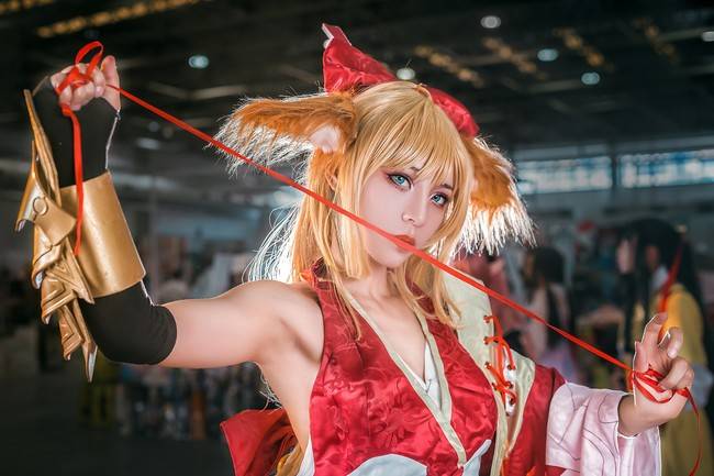 狐妖小红娘 涂山红红cosplay Cn：咸鱼三爷cido(图3)