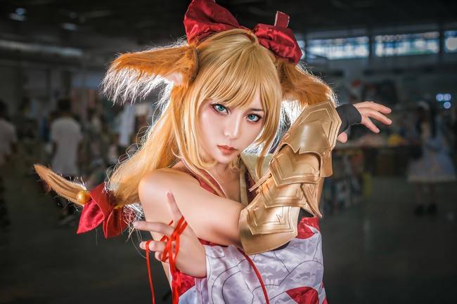 狐妖小红娘 涂山红红cosplay Cn：咸鱼三爷cido(图2)