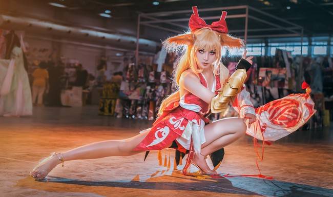 狐妖小红娘 涂山红红cosplay Cn：咸鱼三爷cido(图5)