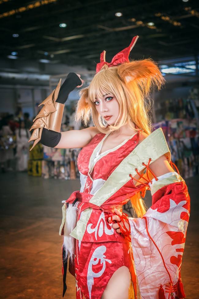 狐妖小红娘 涂山红红cosplay Cn：咸鱼三爷cido(图4)
