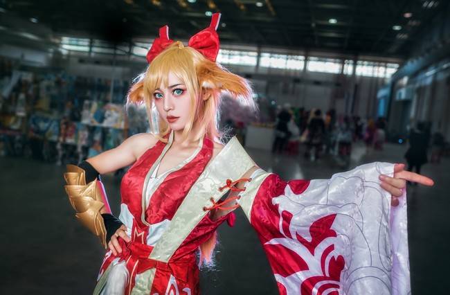 狐妖小红娘 涂山红红cosplay Cn：咸鱼三爷cido(图6)