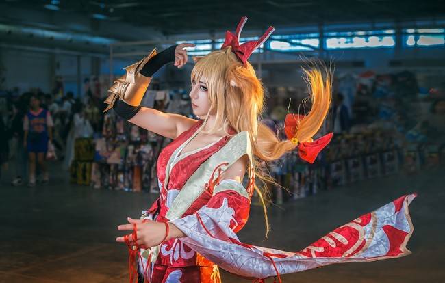 狐妖小红娘 涂山红红cosplay Cn：咸鱼三爷cido(图8)