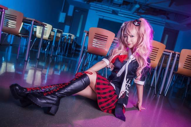弹丸论破 江之岛盾子cosplay Cn：子楚(图5)
