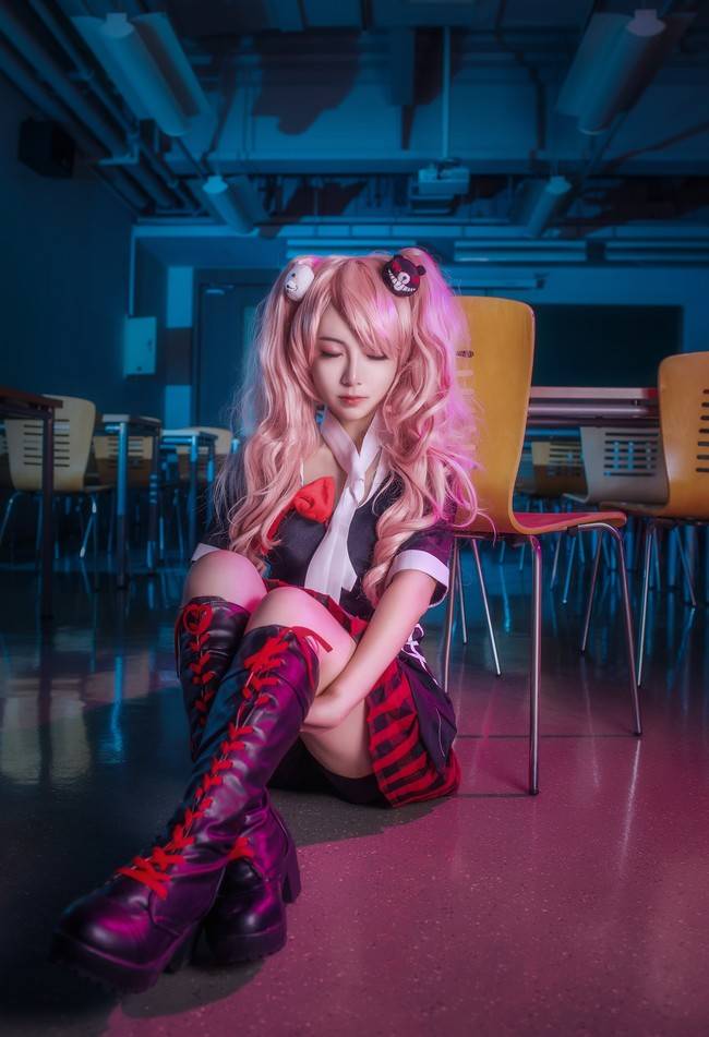 弹丸论破 江之岛盾子cosplay Cn：子楚(图16)