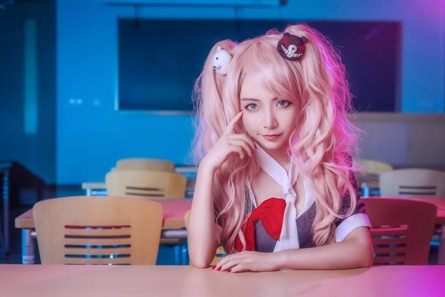 弹丸论破 江之岛盾子cosplay Cn：子楚(图15)
