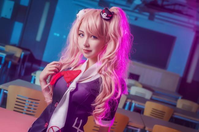 弹丸论破 江之岛盾子cosplay Cn：子楚(图11)