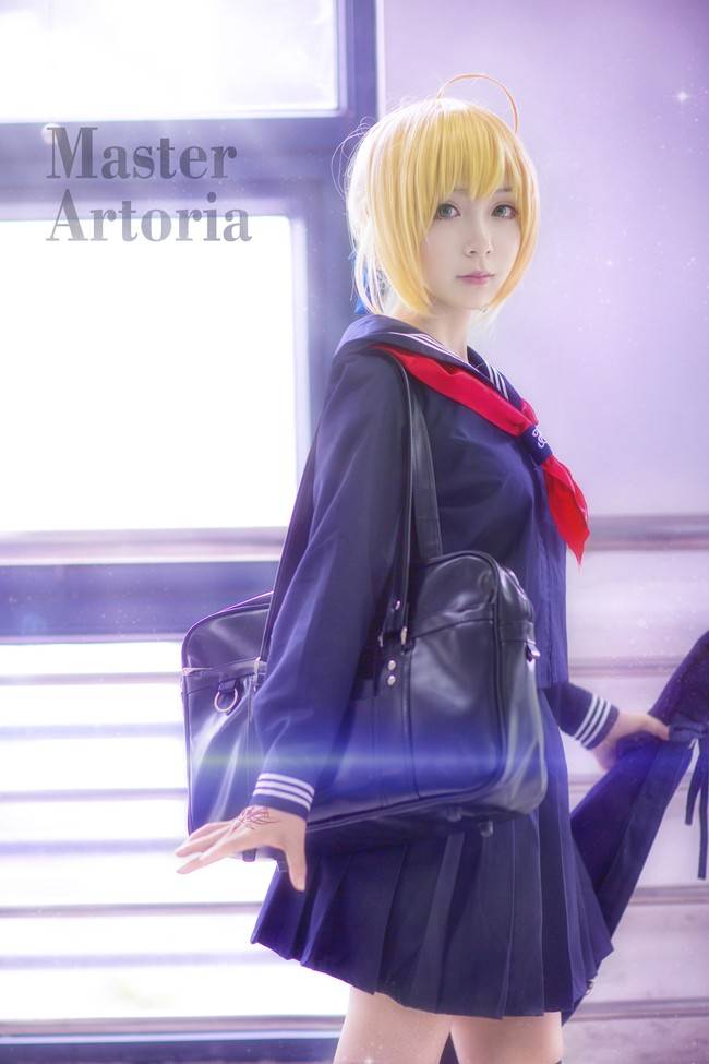 阿尔托利亚·潘德拉贡cosplay Cn：子楚 摄影：小郁LAY(图1)