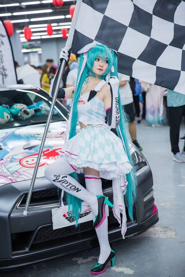 初音未来cosplay Cn：春眠的哈妹(图3)