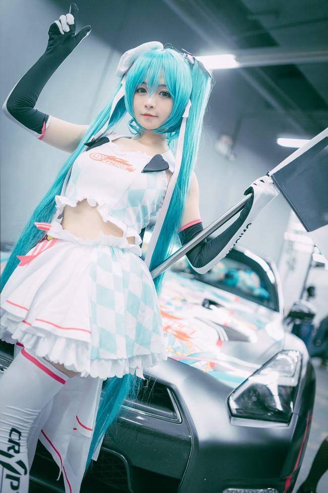 初音未来cosplay Cn：春眠的哈妹(图6)