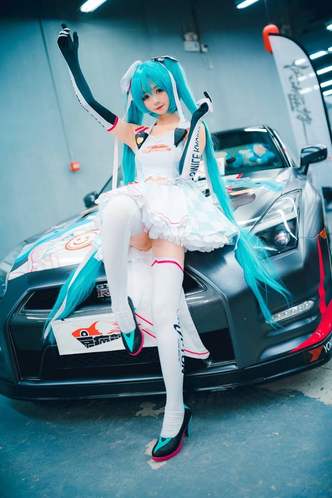 初音未来cosplay Cn：春眠的哈妹(图11)