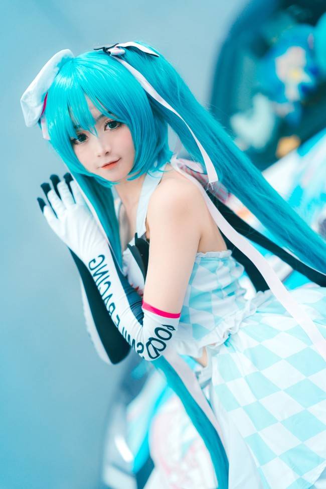 初音未来cosplay Cn：春眠的哈妹(图10)