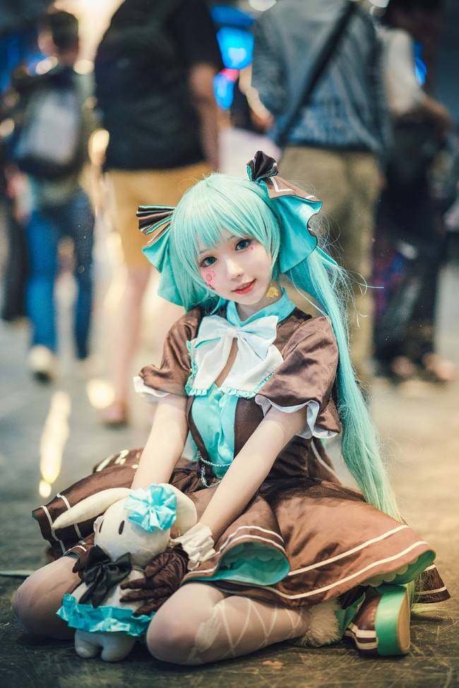 VOCALOID 角色：初音 Cn：花柒(图1)
