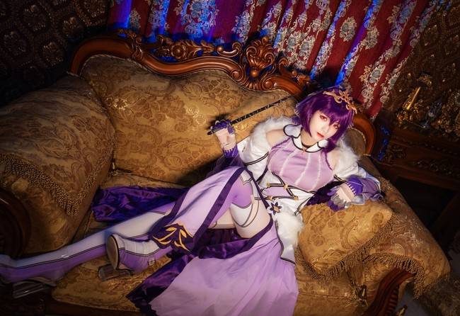 斯卡哈cosplay Cn：葵璟(图3)