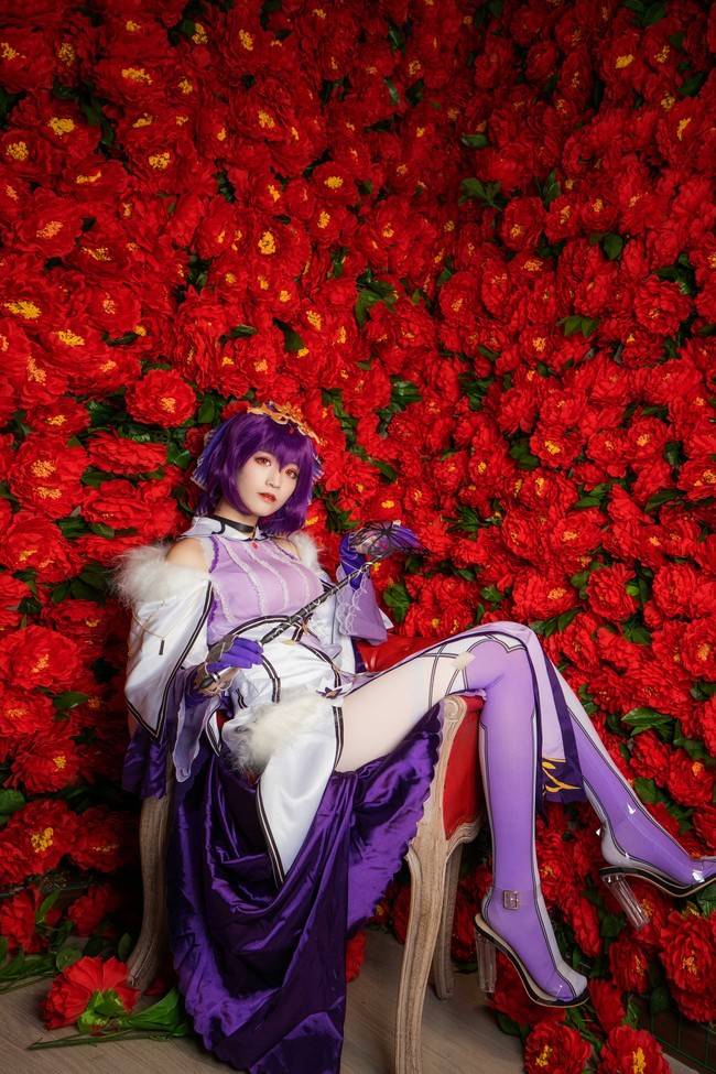 斯卡哈cosplay Cn：葵璟(图9)