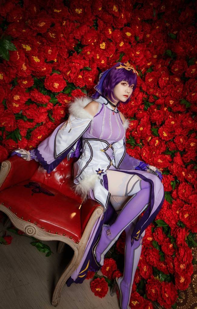 斯卡哈cosplay Cn：葵璟(图1)