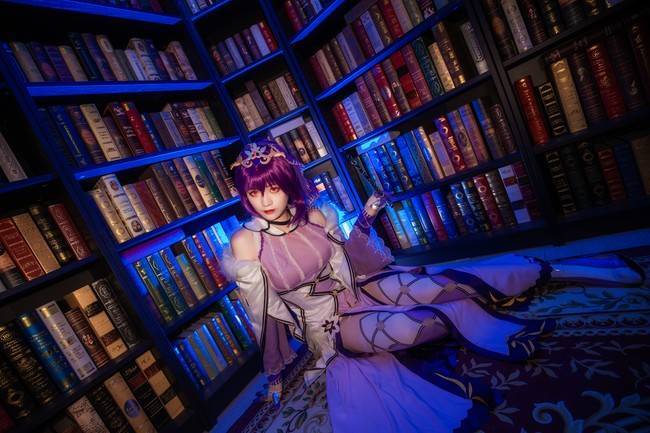 斯卡哈cosplay Cn：葵璟(图16)
