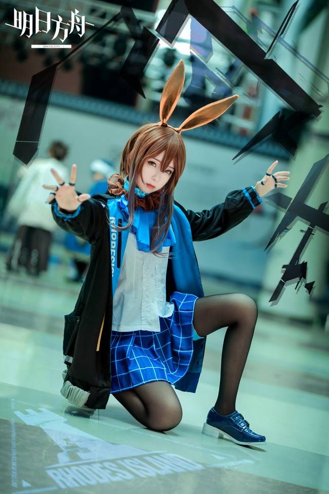 明日方舟 阿米娅cosplay Cn：白西瓜SY(图6)