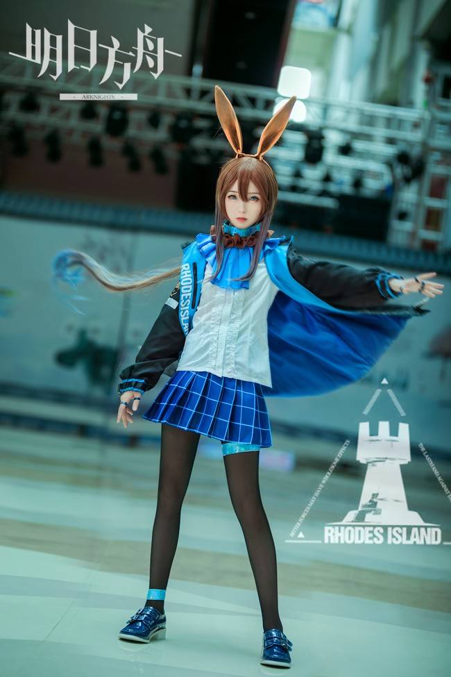 明日方舟 阿米娅cosplay Cn：白西瓜SY(图1)
