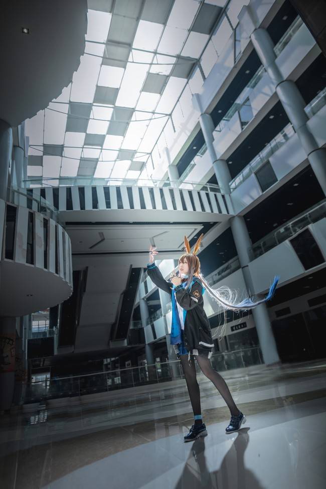 明日方舟 阿米娅cosplay Cn：白西瓜SY(图11)