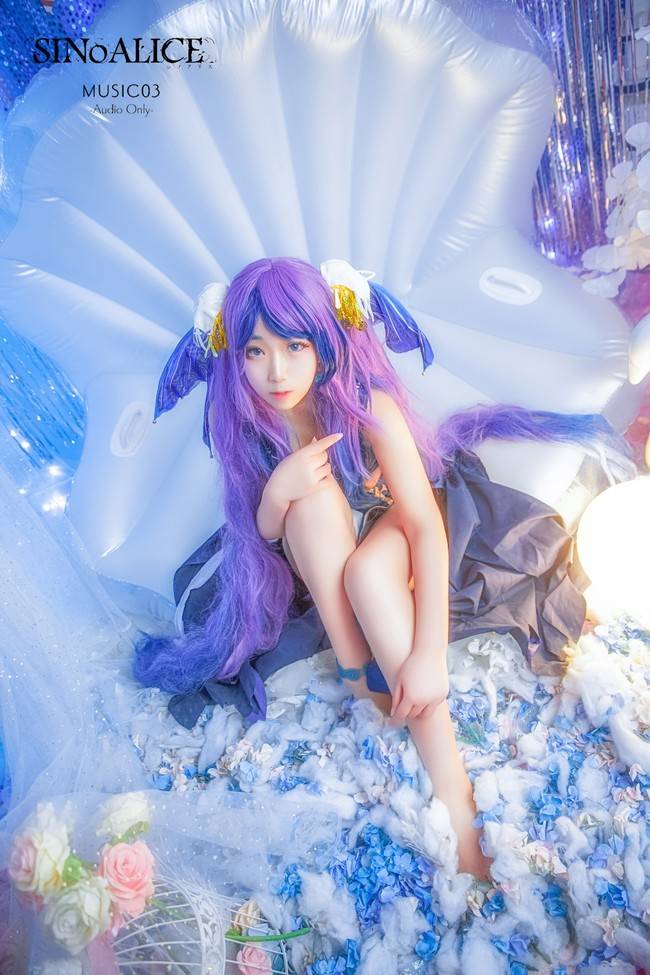 人鱼姬cosplay Cn：茕欢(图8)